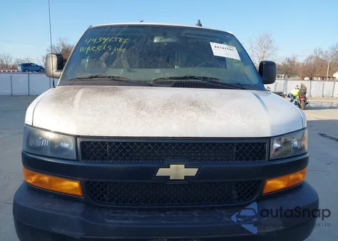 2023 Chevrolet Express Cargo Rwd 2500 Extended Wheelbase Wt z USA, uszkodzony, nr VIN 1GCWGBFP8P1178264